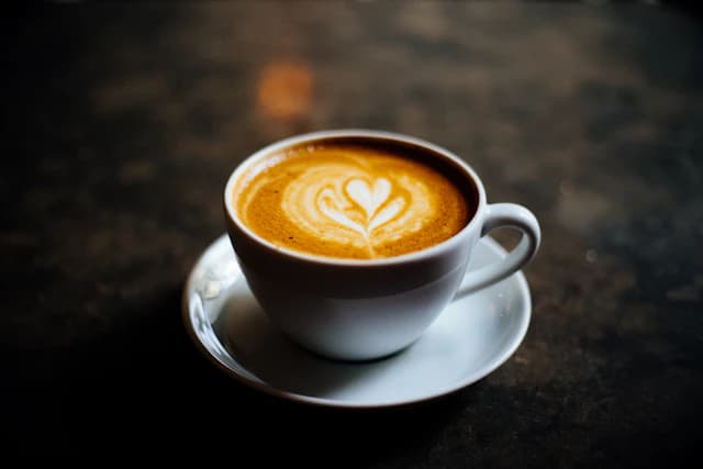 Illustrative freshly brewed coffee